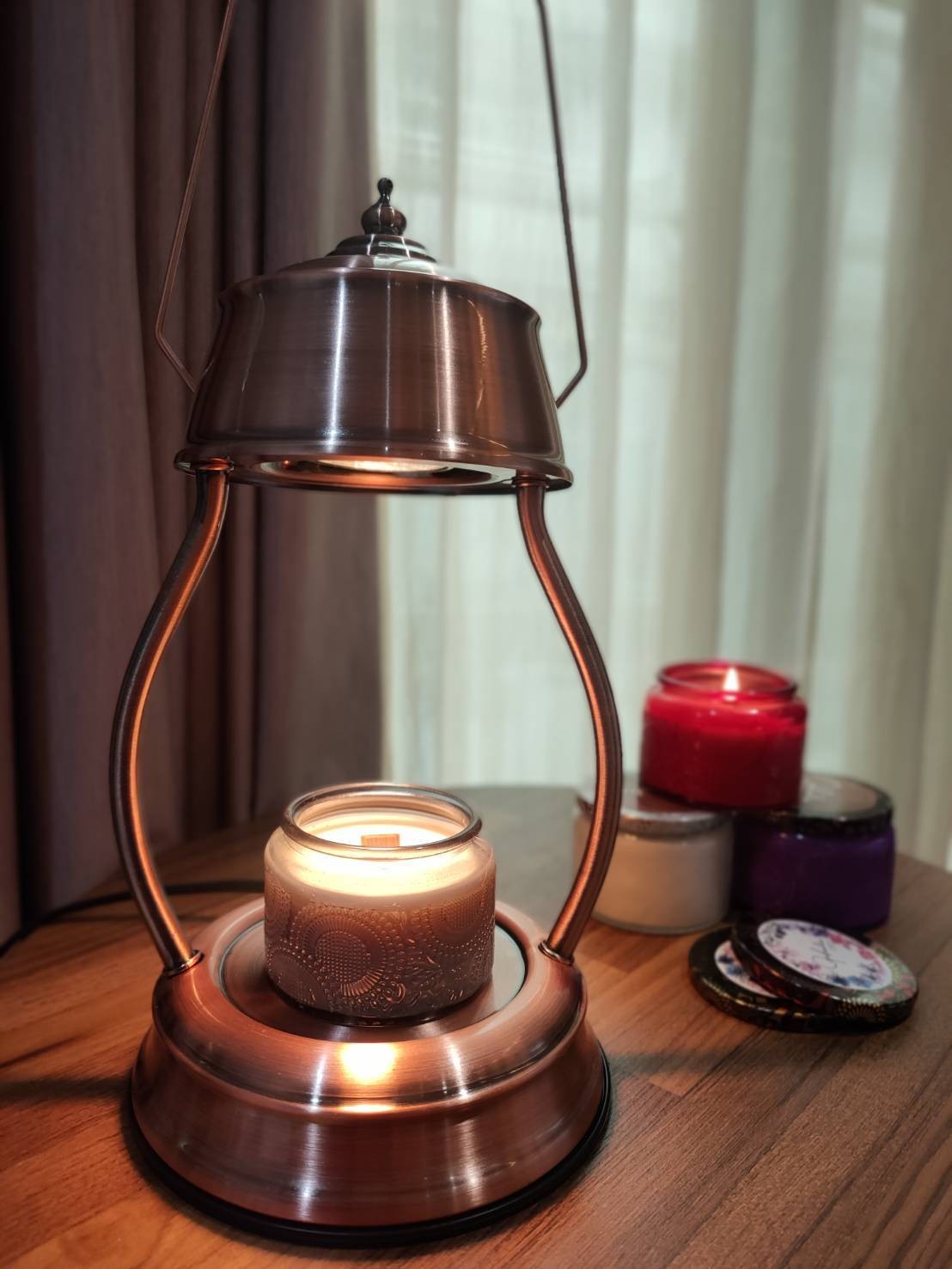復古療癒暖燭組-任選一款精油蠟燭